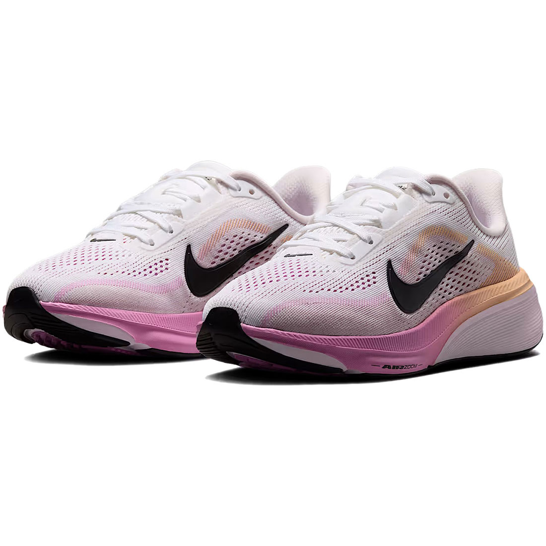 ナイキ ペガサス 42 NIKE J PEGASUS 42 ホワイト/ブリーチドライラック/サンセットヘイズ/ブラック IH2306-103｜シューズナッツ