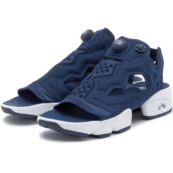 リーボック インスタポンプフューリーサンダル Reebok INSTAPUMPFURY SANDAL カレッジネイビー/ホワイト/シルバーメタリック DV9698
