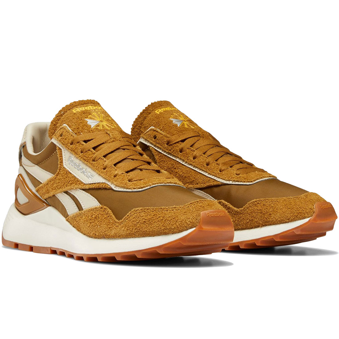 リーボック 古典派音楽 なめし革 レガシー AZ Reebok Classic Leather Legacy AZ セピア色/スタッコー/ソーラーゴールド G55277