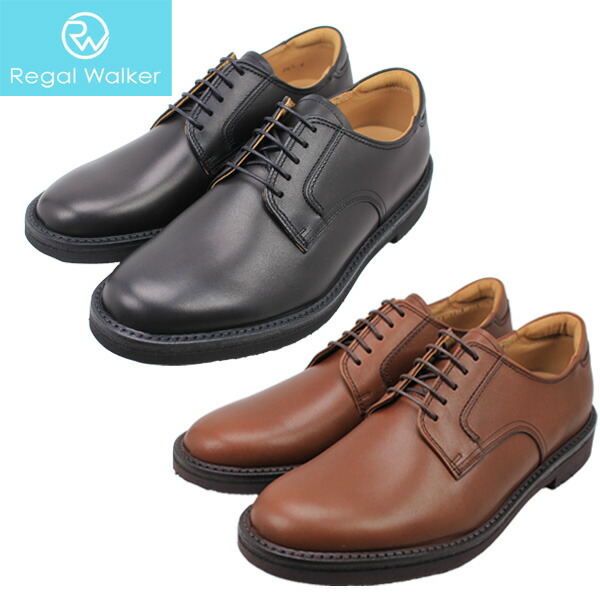 リーガル　外羽根　プレーントゥ　ダークブラウン　ビジネス　28cm mens-sanei_25-8601lbr