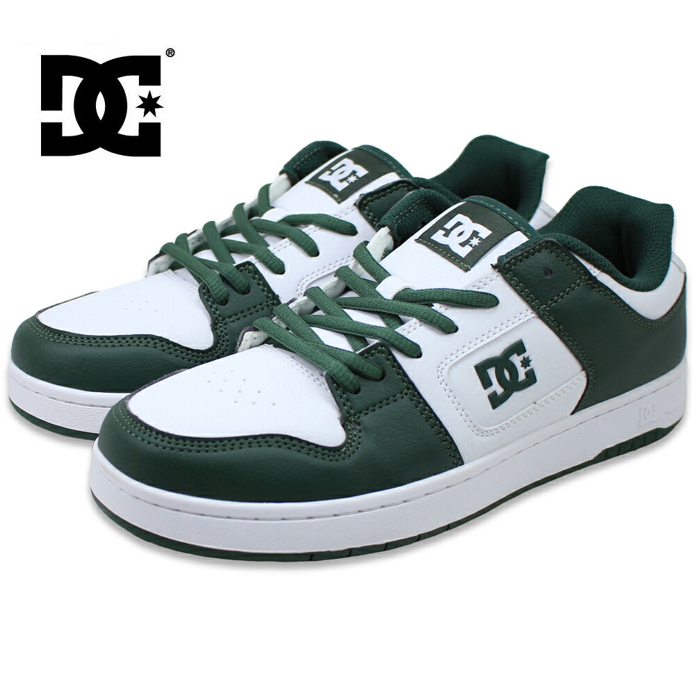 ディーシーシューズ DC SHOES スニーカー メンズ MANTECA 4 SN DM256302 白いこと 緑であること 白 緑 置き目はね除ける 心地よい 滑るシューズ 一般受け模範例 【メンズ】