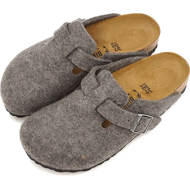 birkenstock boston grey