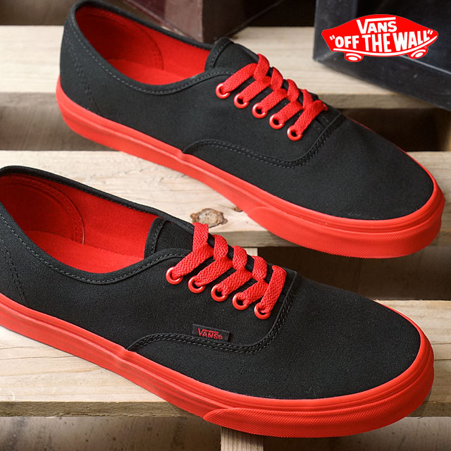 vans off the wall red shoes