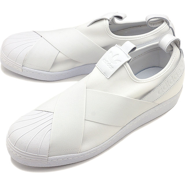 superstar slip on zwart