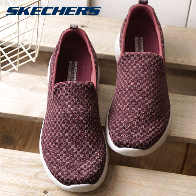 skechers maroon shoes