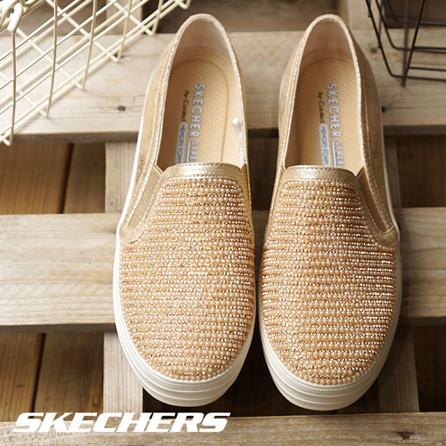 SKECHERS スケッチャーズレディース Double Up Shiny Dancer double up shiny dancer sneakers shoes slip ons RSGD (801 FW18) SKECHERS スケッチャーズレディース Double Up Shiny Dancer double up shiny dancer sneakers shoes slip ons RSGD (801 FW18)