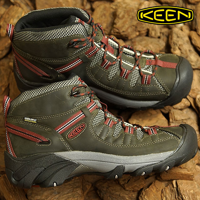 keen men's targhee ii mid waterproof hiking boot