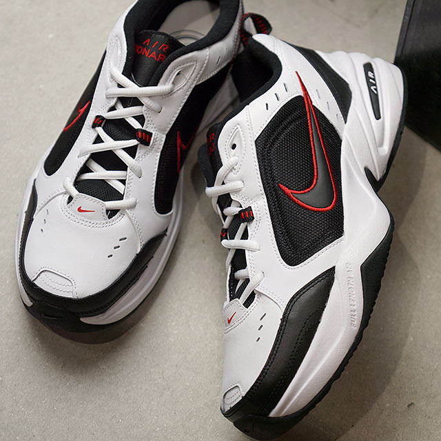 nike monarch iv on feet