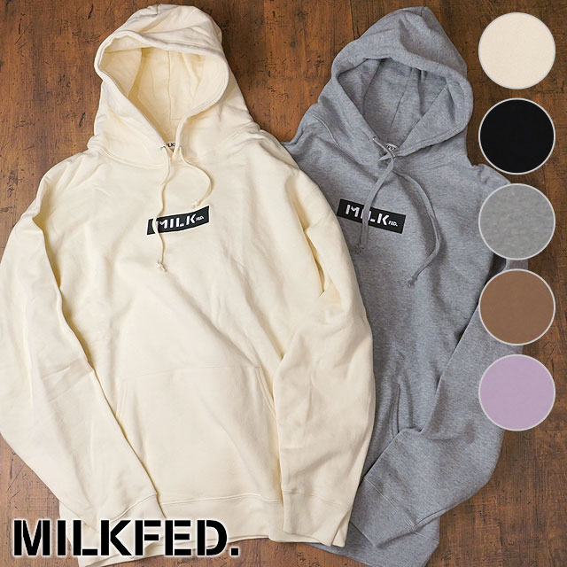 楽天市場 ミルクフェド Milkfed メンズ レディース K メンズ バー スウェット フーディー K Mens Bar Sweat Hoodie パーカー プルオーバー Ho18 コンビニ受取対応商品 Shoetime