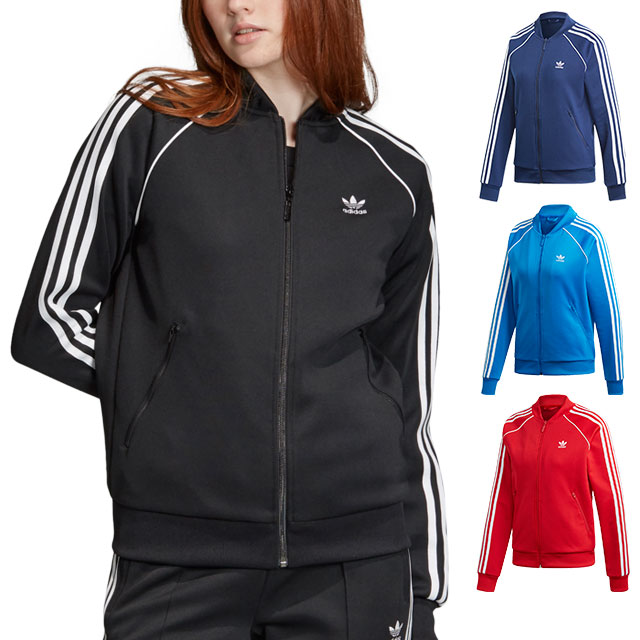 楽天市場 Adidas アディダス ジャージ レディース Sst Track Top スーパースター トラックトップ ジャケット Adidas Originals アディダスオリジナルス Elw37 Ce2392 Ss18 E Shoetime