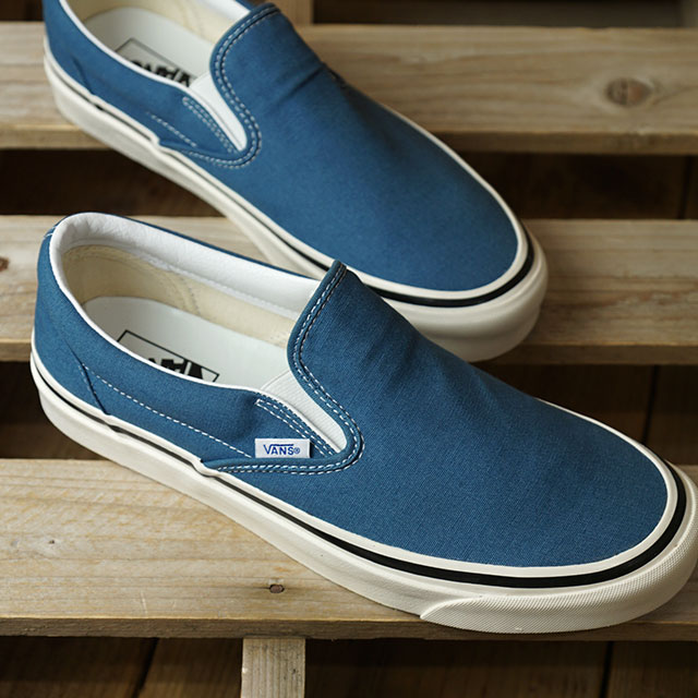 vans slip on og navy