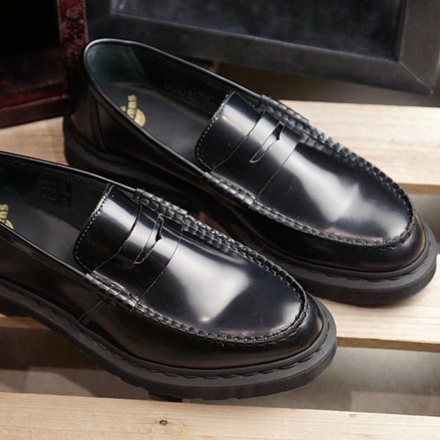 dr marten penny loafers