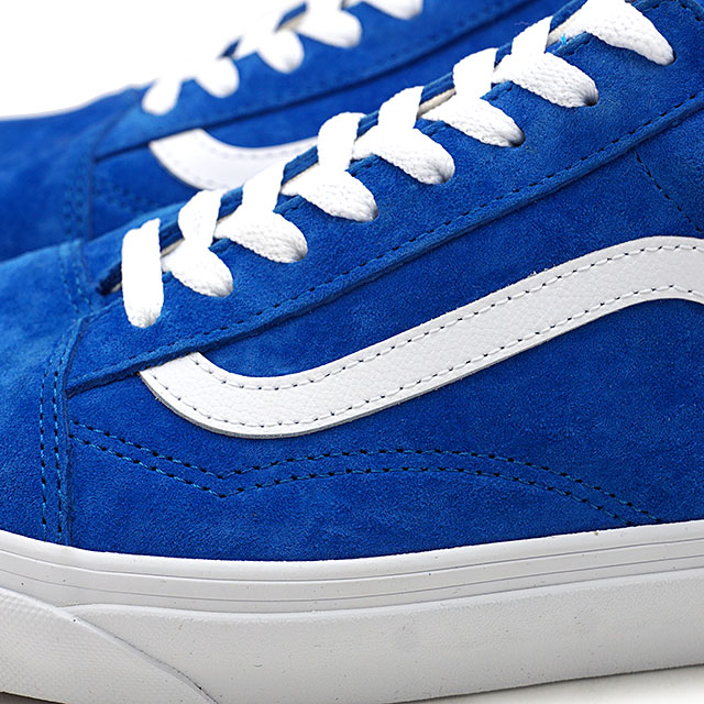 vans authentic pig suede princess blue skate shoes