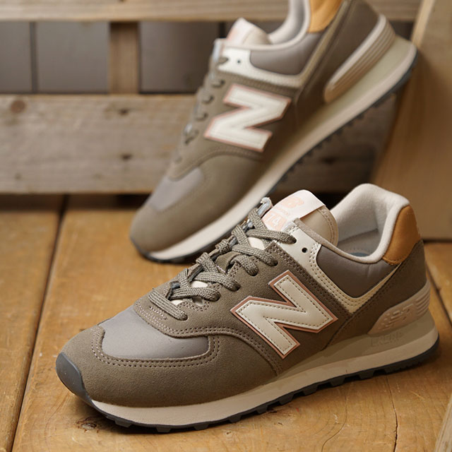 new balance beige sneakers