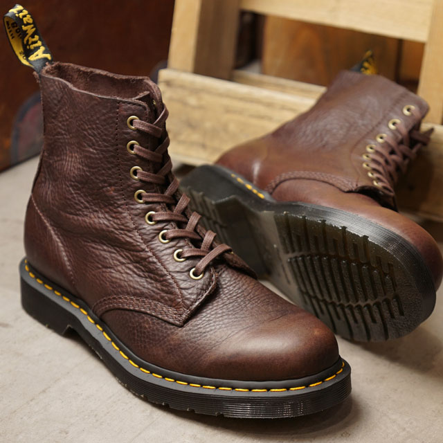 1460 Dr Martens ブーツ 8eye Fw 8ホールブーツ Pascal 1460 Fw ワーク Boots ブラウン系 Shoetime安心のドクターマーチン国内正規取扱店 サイズ交換片道無料 国内正規品 ドクターマーチン パスカル メンズ レディース Cask Drmartens 1460