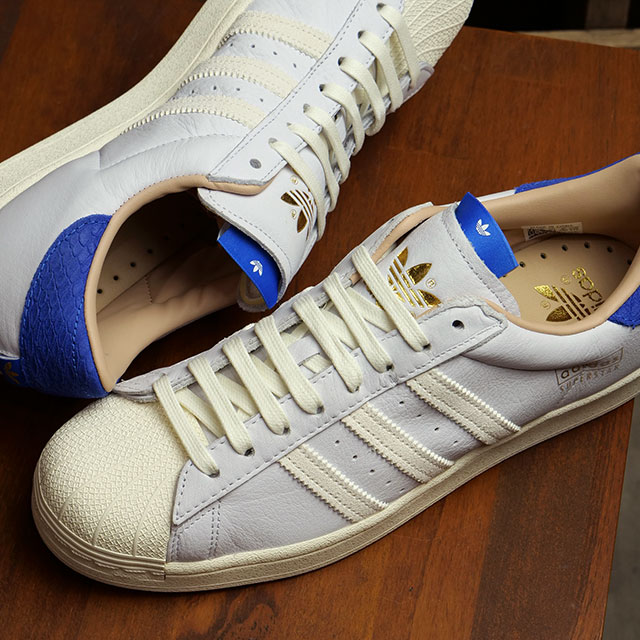 アディダス オリジナルス adidas Originals スニーカー スーパースター HQ6458 FW22 SUPERSTAR メンズ レディース  アディダスオリジナルス50周年モデル 白 ホワイト系 絶妙なデザイン