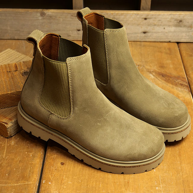 【20%OFF/SALE】ビルケンシュトック BIRKENSTOCK レディース ブーツ ハイウッド スリップオン [1025737 FW23] Highwood Slip On W 靴 サイドゴアブーツ Taupe 正規取扱店【ts】【e】