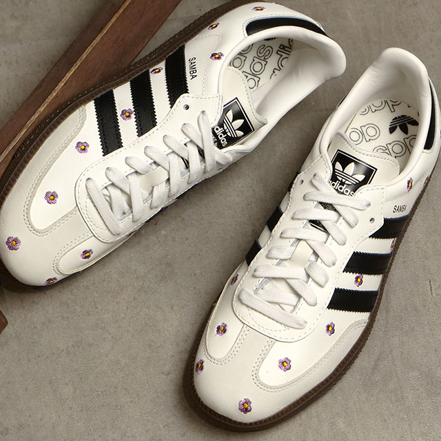 アディダスサンバSamba OG adidas Originals flower 楽天市場】adidas アディダスオリジナルス SAMBA OG W フラワー刺繍