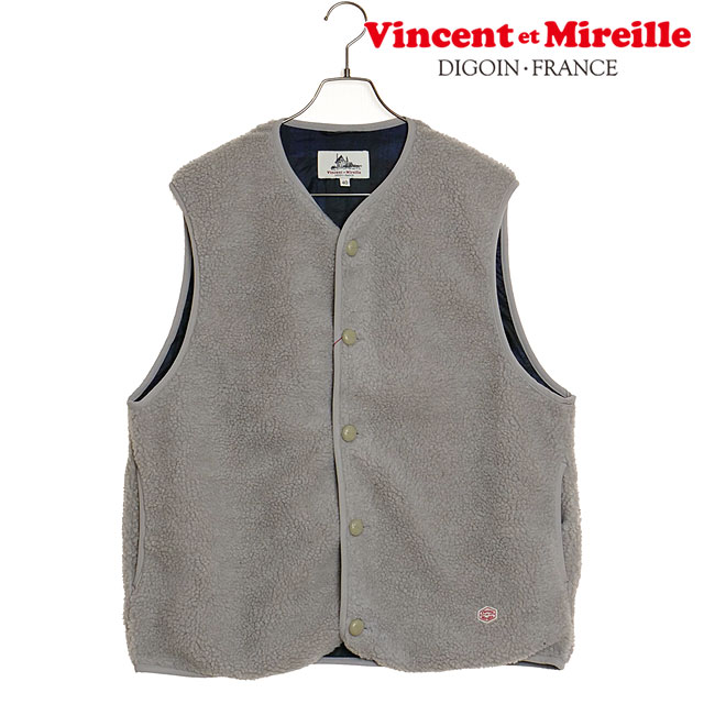 【楽天市場】ヴァンソン エ ミレイユ VINCENT ET MIREILLE ボアベスト [VM242BL25040-11 FW24] BOA