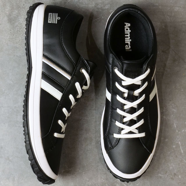 アドミラル Admiral スニーカー アルビー [AD-801 FW24] ALBIE メンズ 靴 ローカット 抗菌防臭 Black