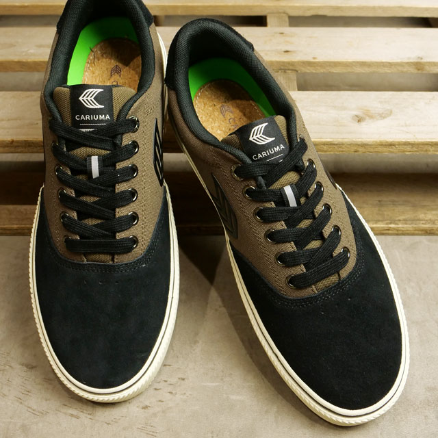 【30%OFF/SALE】カリウマ CARIUMA スニーカー ナイオカ プロ [511707O32 FW24] NAIOCA PRO メンズ 靴 サスティナブル シューズ スケシュー Black/Dark Khaki 正規取扱店【ts】【e】