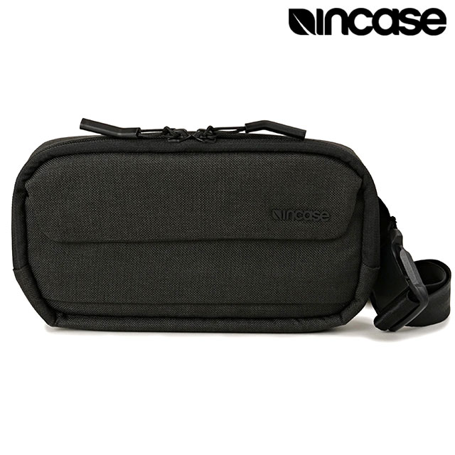 Incase インケース クロスタウン スリング [137243053001 FW24] Crosstown Sling メンズ・レディース 鞄 ボディバッグ ウエストポーチ Black 正規取扱店｜Shoetime アウトフィットストア