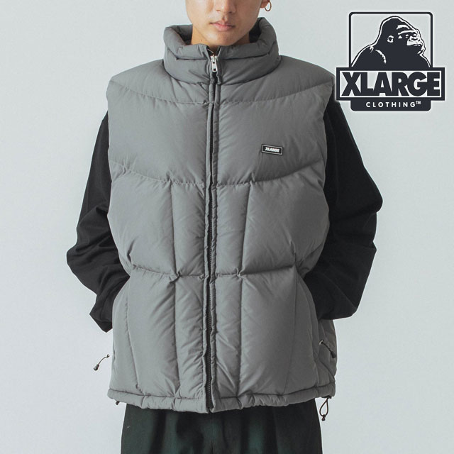 XLARGE フード付きグレージャケット XLARGE フード付きグレージャケット