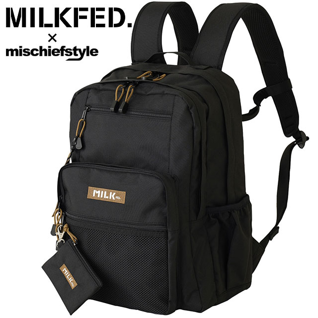 MILKFED Liellaブラック バックパック ミルクフェド×ラブライブ！スーパースター!! バックパック