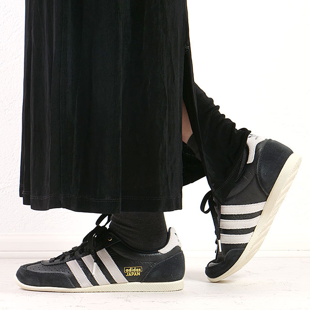 【35%OFF/SALE】アディダス オリジナルス adidas Originals スニーカー ジャパン ウィメンズ [NLG13/IH5490 SS25] JAPAN W レディース 靴 シューズ コアブラック/フットウェアホワイト/ゴールドメタリック 正規取扱店【e】【ts】