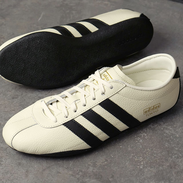 スニーカー adidas SS25 (JI0182 WHITE CBLACK GOLDMT) adidas Tokyo Sneakers - White | Free Shipping with adiClub