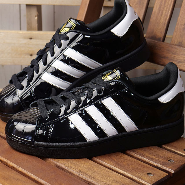 adidas ブラック/ピンク スーパースター2 adidas Originals Women's Superstar 2 