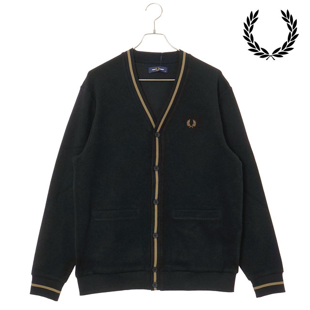 楽天市場】フレッドペリー FRED PERRY カーディガン ティップ ピケ