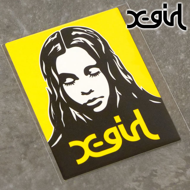 楽天市場】エックスガール X-girl エックスガールフェイスステッカー