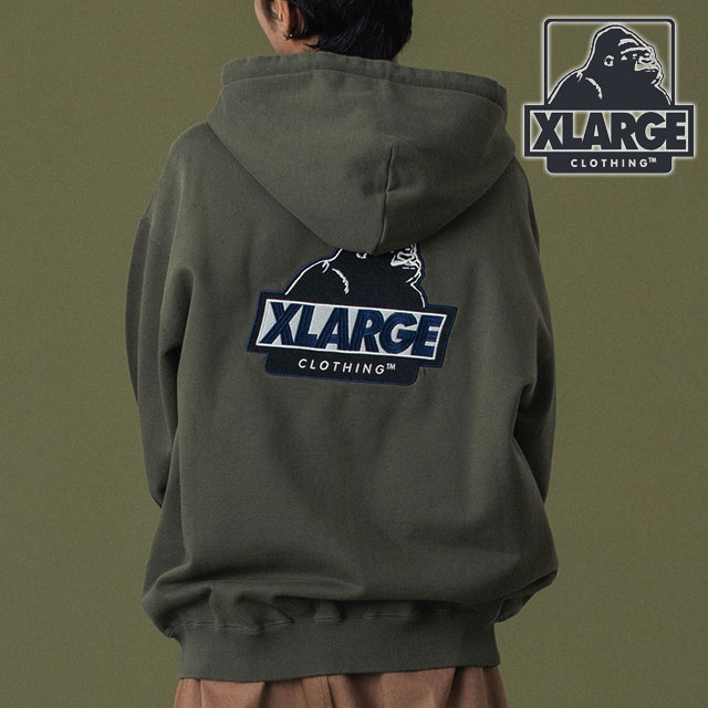 楽天市場】エクストララージ XLARGE パーカー スランテッド