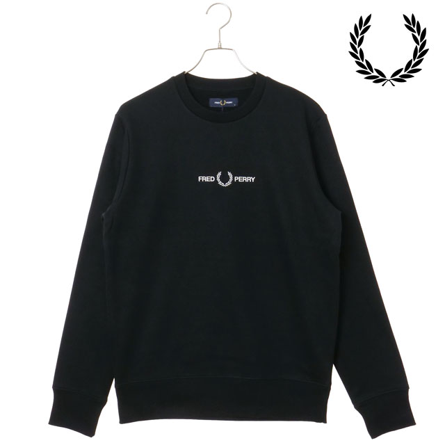 楽天市場】フレッドペリー FRED PERRY ボールドブランディング クルー