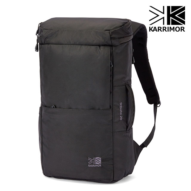 KARRIMOR カリマー リュック トリビュート 20 [501235-9000 FW25] 20L tribute 20 メンズ・レディース 鞄 アウトドア バックパック デイパック Black 正規取扱店｜Shoetime アウトフィットストア