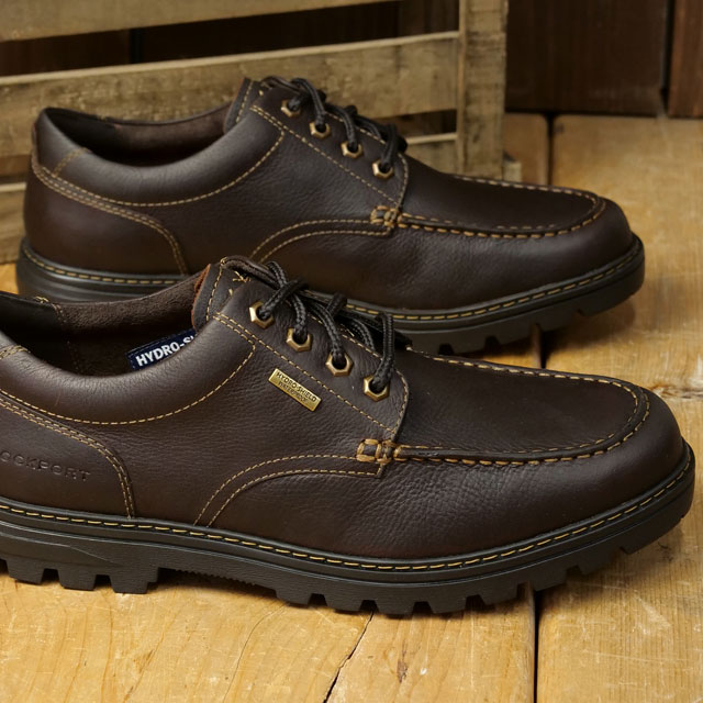 【30%OFF/SALE】ロックポート ROCKPORT スニーカー メンズ ウェザーオアノット モック オックスフォード [RPI-CJ5624W] WEATHER OR NOT MOC OXFORD 革靴 カジュアルシューズ 防水レザー ワイドワイズ CHOCOLATE 正規取扱店【ts】【e】