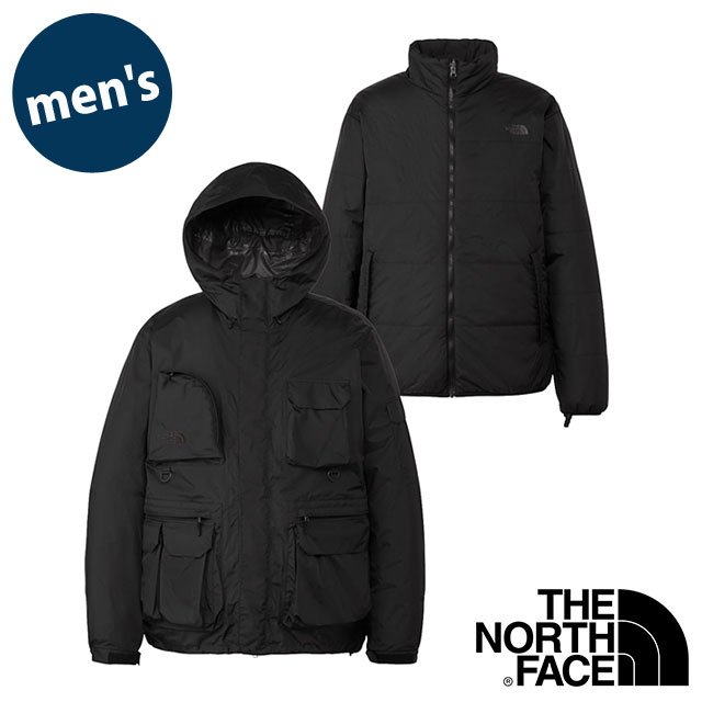 【20%OFF/SALE】ザ・ノース・フェイス THE NORTH FACE ウーロスフィールドユーティリティトリクライメイトジャケット [NP62530-K FW25] WUROS Field Utility Triclimate Jacket メンズ アウター 中綿インナー 3WAYジャケット ブラック 正規取扱店【e】【ts】