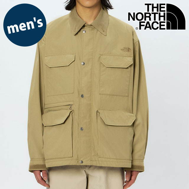 【30%OFF/SALE】THE NORTH FACE ザ・ノース・フェイス マウンテンカバーオール [NP72535-CK FW25] Mountain Coverall メンズ TNF アウトドア アウター マウンテンジャケット 撥水 クラシックカーキ 正規取扱店【ts】【e】｜Shoetime アウトフィットストア