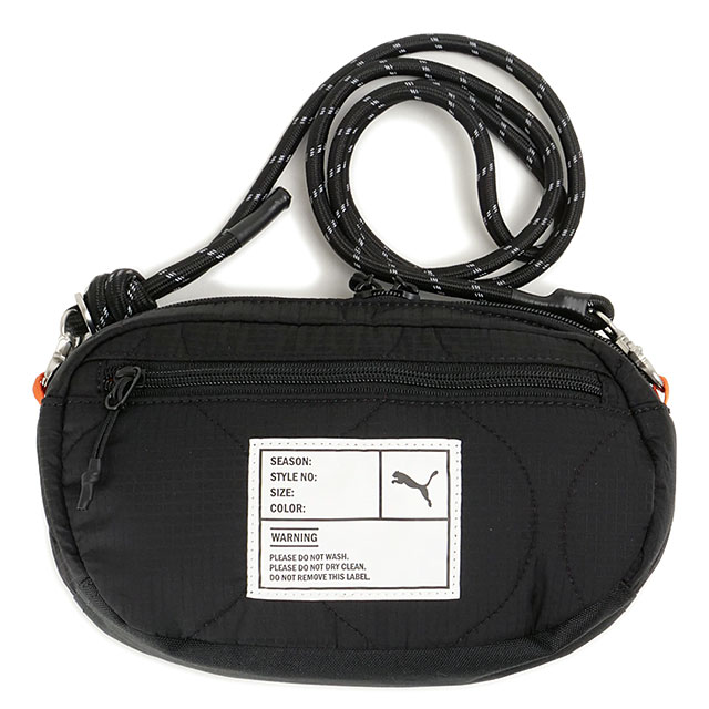 プーマ PUMA ラスティ ミニショルダーバッグ [J20397 FW25] 2L RUSTY MINI SHOULDER BAG メンズ・レディース 鞄 ショルダーポーチ　サブバッグ BLACK 正規取扱店