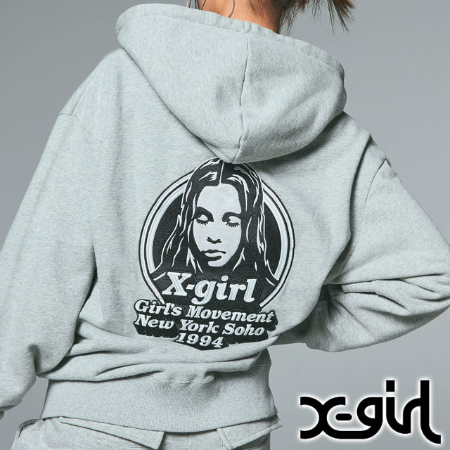 楽天市場】エックスガール X-girl フェイスボックスパッチ ジップ
