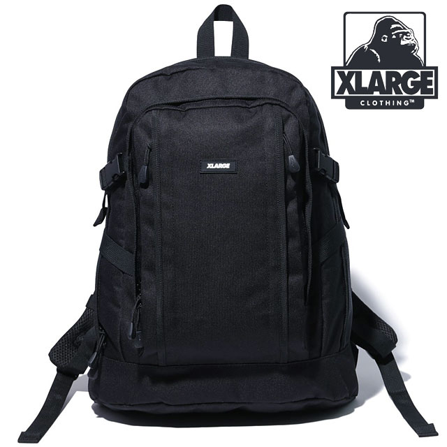 エクストララージ XLARGE バックパック [101254053001 FW25] MULTI POCKET BACKPACK メンズ 鞄 リュック デイパック ブラック 正規取扱店