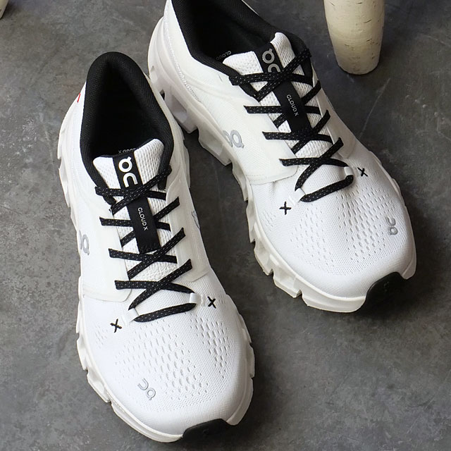 On オン スニーカー レディース クラウドX 5 [3WG30060462 FW26] W Cloud X 5 トレーニングシューズ ランニングシューズ ジム ワークアウト 軽量 人気モデル ホワイト White/Black 正規取扱店｜Shoetime アウトフィットストア