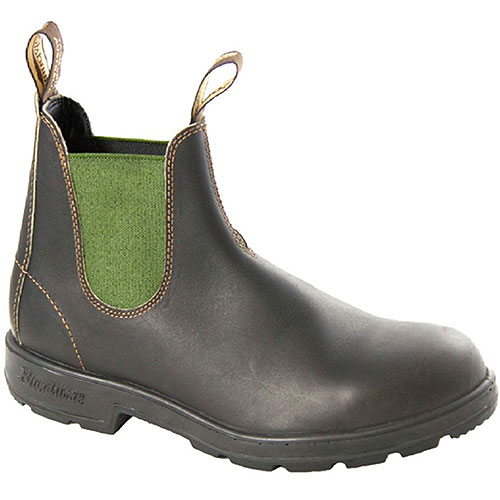 blundstone boots green