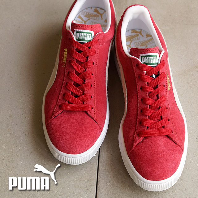 puma suede team regal red