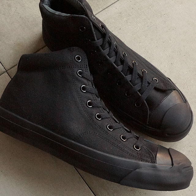 converse mid black