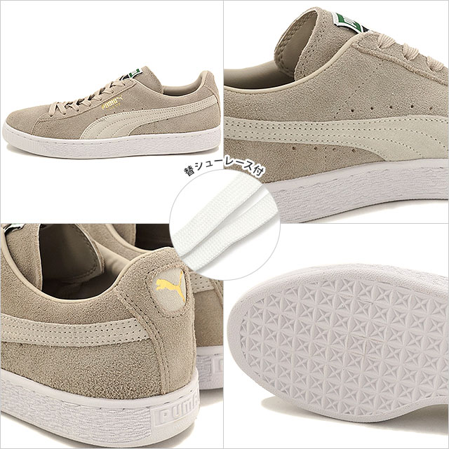 puma suede classic sneakers in sand