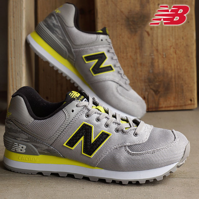 new balance ml574 mens yellow