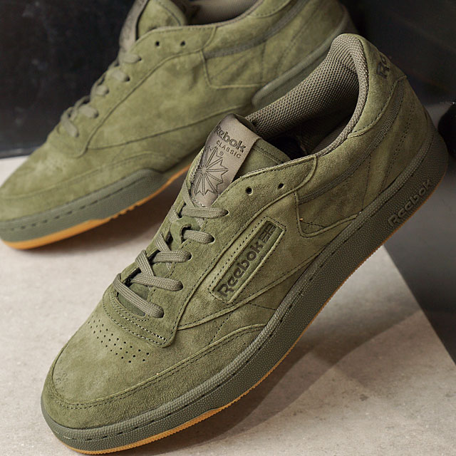 reebok club c 85 hunter green