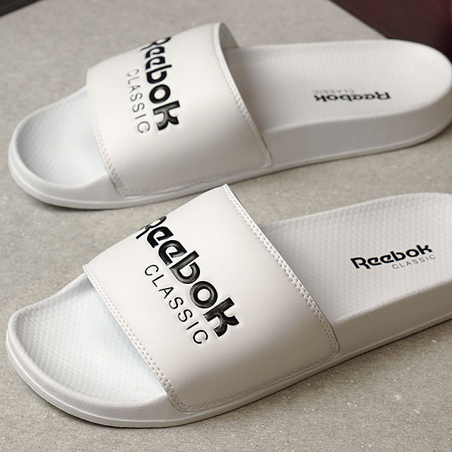 reebok classic slide white